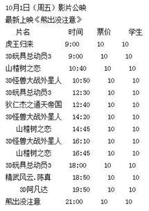 新世纪影院上映时间表,最新上映时间表大盘点,精彩影片不容错过
